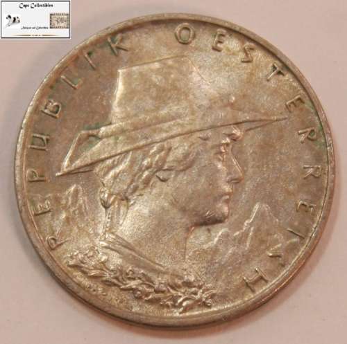 Austria 1925 10 Groschen Coin Circulated