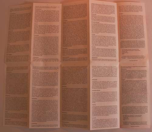 Two Vintage Folded AA Road Maps Pretoria to Upington 1994 & Pretoria to Bloemfontein 1995