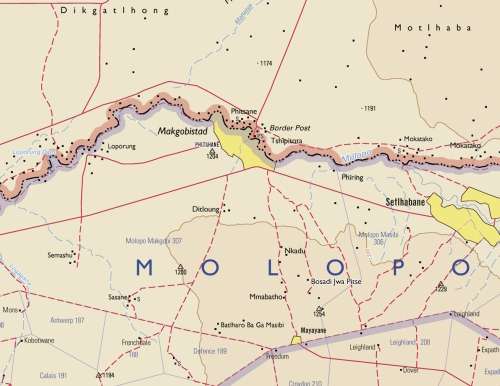 1: 250 000 Topo Cadastral Maps of South Africa Colour Poster Prints