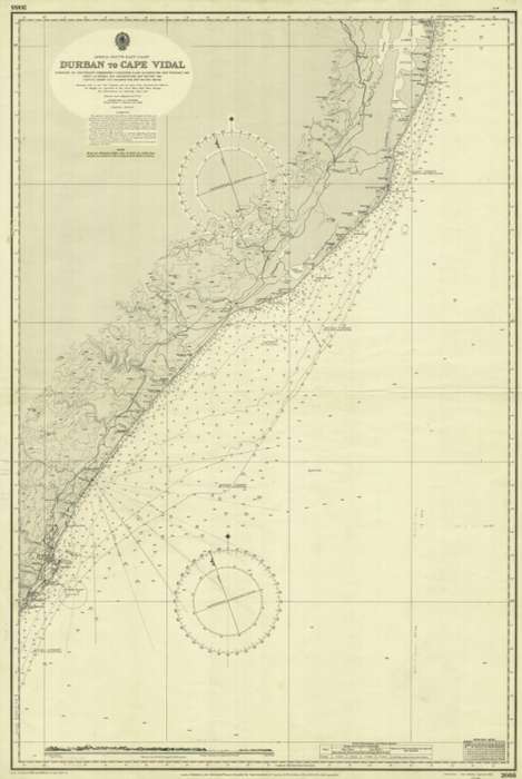 South Africa Nautical Charts Digital Download File Transfer