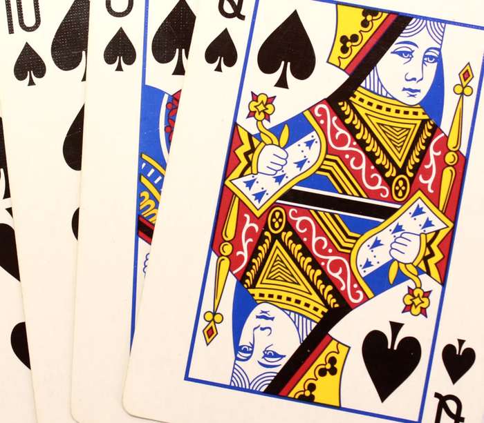 `Playing Cards: Straight Flush` Original Digital Download Stock Photo