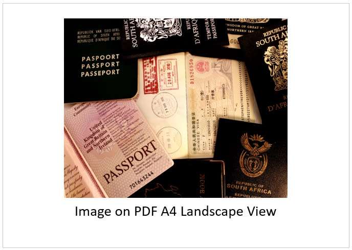 `International Travel: Passports and Visas` Original Digital Download Stock Photo