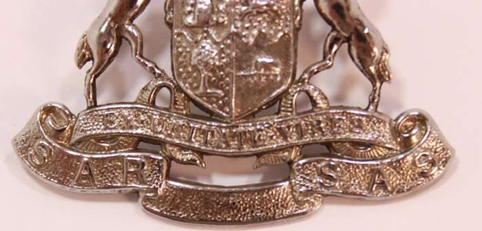 South African Railways Service Cap Badge