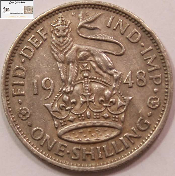 United Kingdom 1 Shilling 1948 Coin Circulated