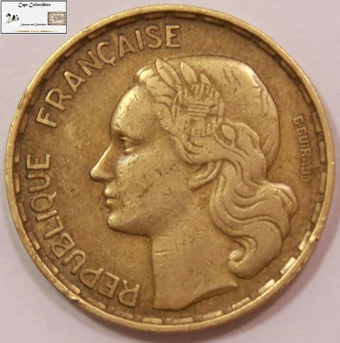 France 50 Francs 1951 Coin Circulated