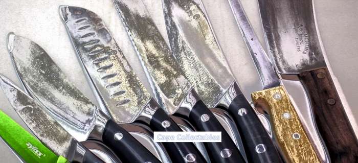 `Restaurant Chefs: Set Of Knives` Original Digital Download Stock Photo