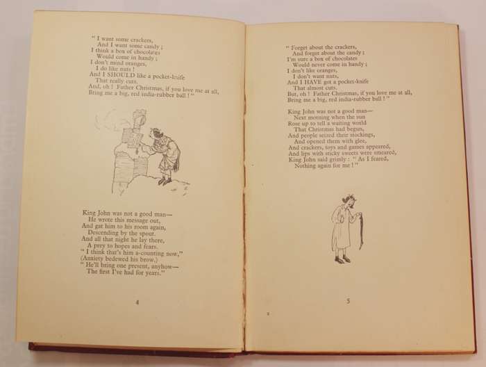 Now We Are Six by A.A. Milne Hardcover Book First Edition 1927 Methuen