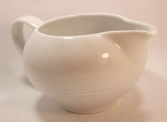 Gordon Ramsay Maze White Teapot, Milk Jug and Sugar Bowl, Stoneware Made in Indonesia
