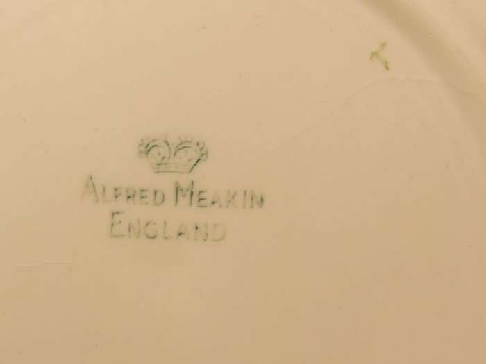 Vintage Alfred Meakin `The Hayride` Large Serving Bowl