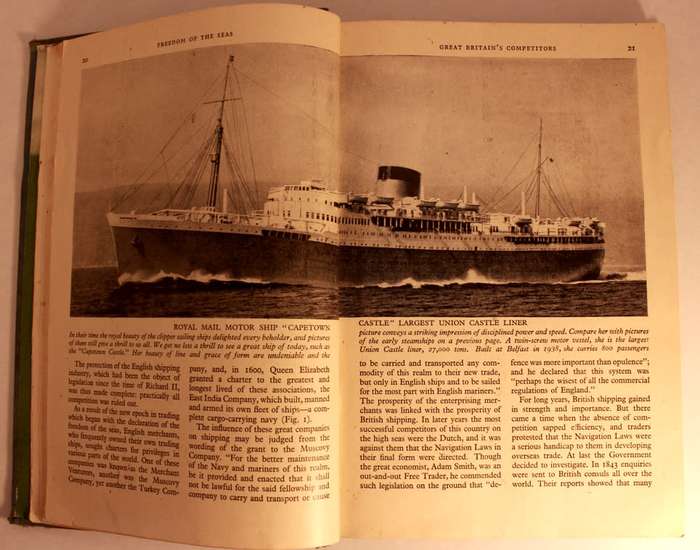 Britain's Merchant Navy Edited by Sir Archibald Hurd Hardcover Book