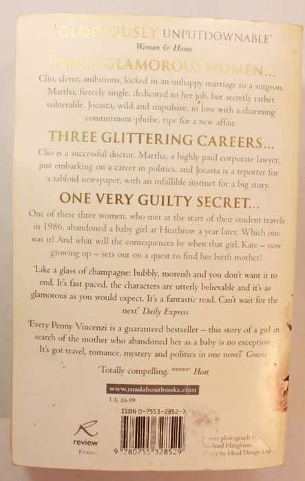 Sheer Abandon by Penny Vincenzi Softcover Book
