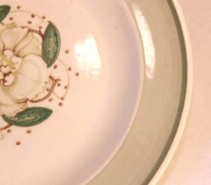 Pair Of Susie Cooper Gardenia E2405 Side Plates 17.0cm