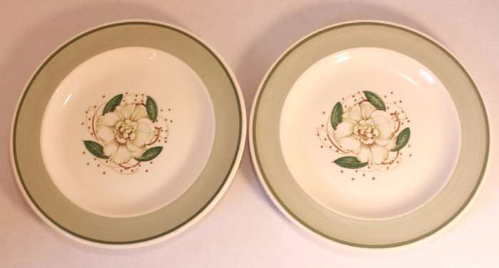 Pair Of Susie Cooper Gardenia E2405 Side Plates 17.0cm