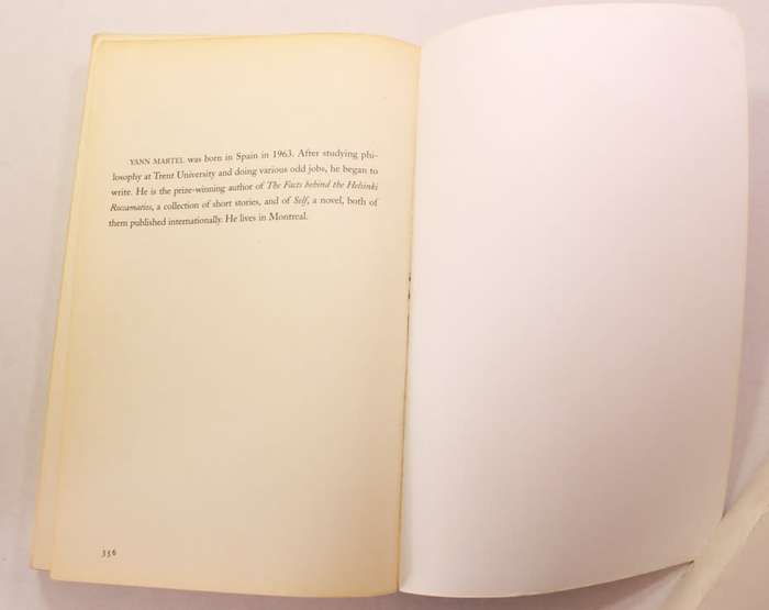 Life Of Pi by Yann Martel Softcover Book