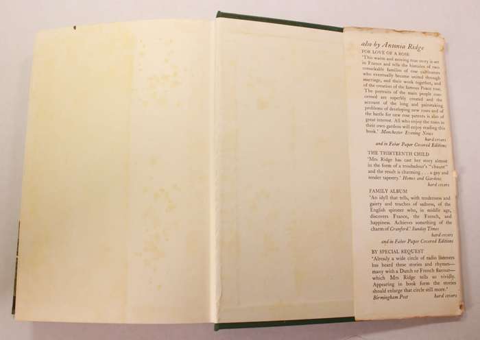 The Man Who Painted Roses, The Story of Pierre-Joseph Redoute by Antonia Ridge Hardcover Book
