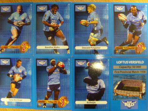 Big Ball Rugby cards - BULLS