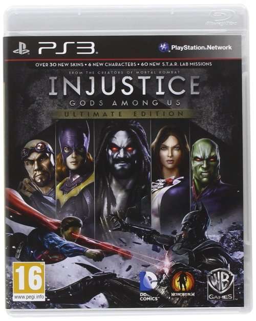 INJUSTICE GODS AMONG US ULTIMATE EDITION GAME FOR PS3