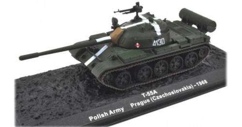 MILITARY DIECAST MODEL TANK COLLECTION (T-55A POLISH ARMY)