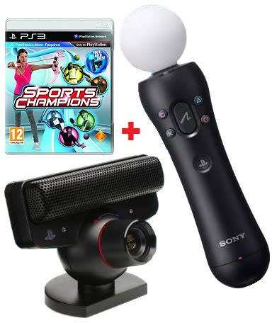 SONY PLAYSTATION 3 MOVE  / MOTION CONTROLLER WITH CAMERA + GAME BUNDLE (PS3)