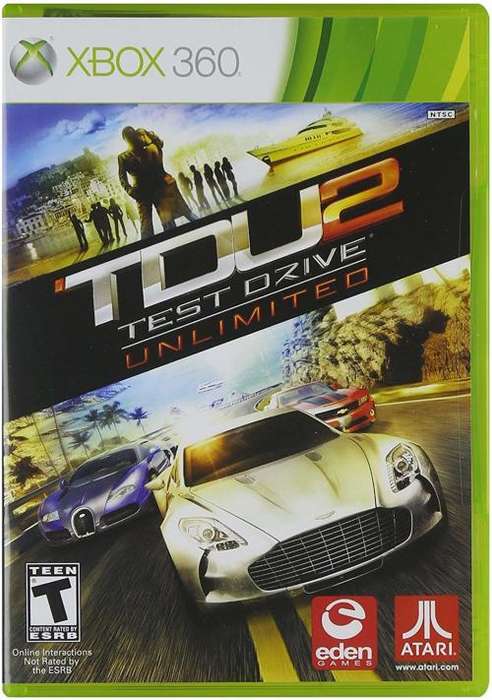 Test drive unlimited 2 game for xbox 360