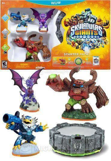 SKYLANDERS GIANTS STARTER PACK GAME FOR NINTENDO WII U /WiiU