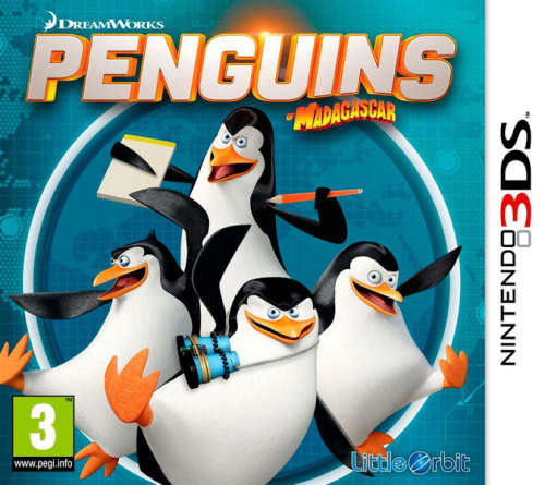 DREAMWORKS PENGUINS OF MADAGASCAR GAME FOR NINTENDO 3DS / BRAND NEW SEALED