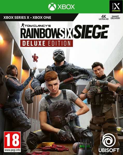 Xbox one - xbox one x series game - rainbow six siege deluxe edition - new