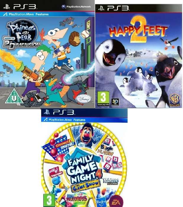 3 Playstation 3 Games Bundle (PS3)