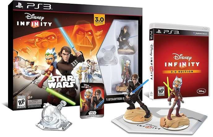 Disney infinity 3.0 starter pack starwars game for ps3