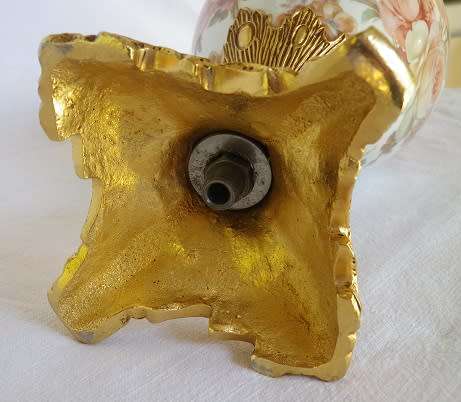 EXQUISITE!! Large Vintage Porcelain Pitcher/Ewer. Gold Tone Ormolu Mounts 43cm Napoleon III Style