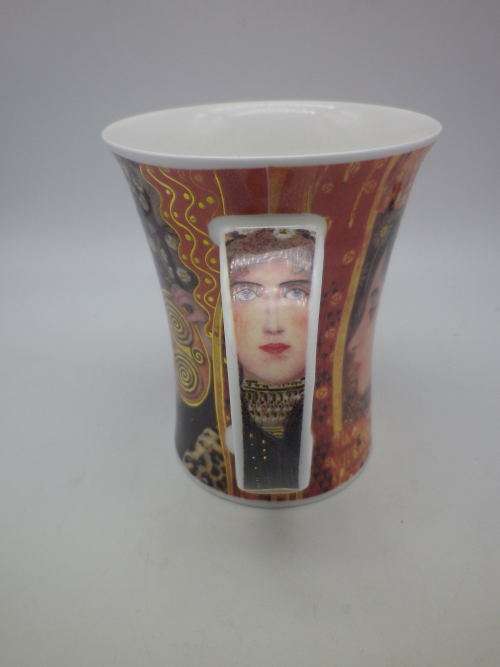 GUSTAV KLIMT Mug. DESIRE. Dunoon Fine China, England 11.5 cm