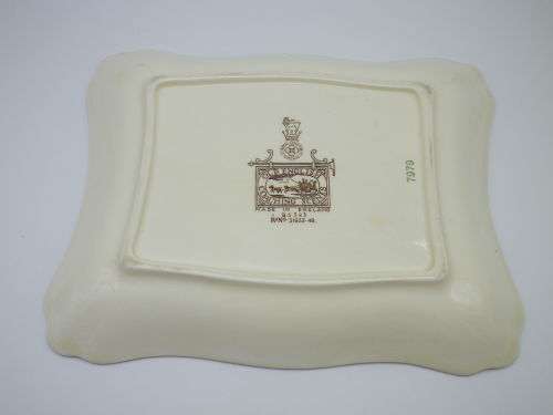 Royal Doulton Old Coaching Scene Vintage Rectangle Snack Tray. Registered no: 31933-48