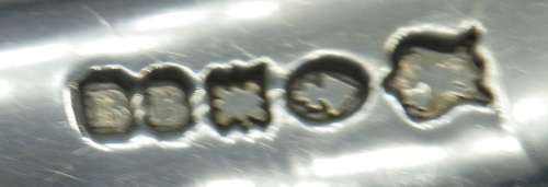 Hallmarked Sterling Silver Sauce Ladle. 17cm long 39 grms