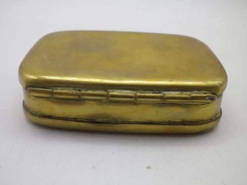Vintage Brass box with secret compartmet