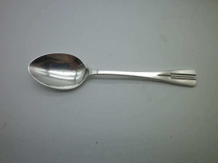 ART DECO Hallmarked Silver Coffee Spoons.  Birmingham, 1940 William Suckling Ltd 9.5cm 51 g