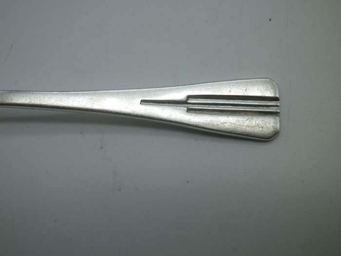 ART DECO Hallmarked Silver Coffee Spoons.  Birmingham, 1940 William Suckling Ltd 9.5cm 51 g