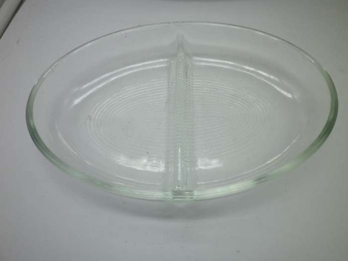 Attractive Silver Plated Lidded Oval Entree Serving Dish with Glass liner Very Good Condition
