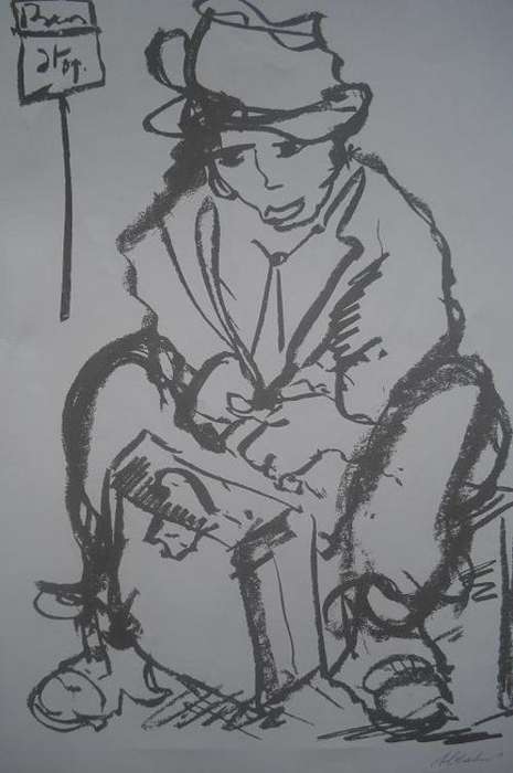 A3 SIGNED CLAERHOUT SILKSCREEN - GORGEOUS!!!! R1 START!!!!