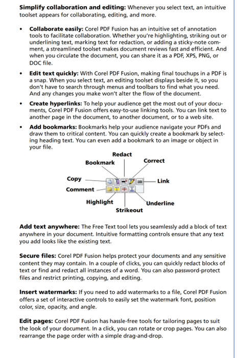 Corel PDF Fusion