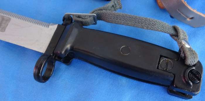 Original East German NVA AK 74  Bayonet number match (14c/12)