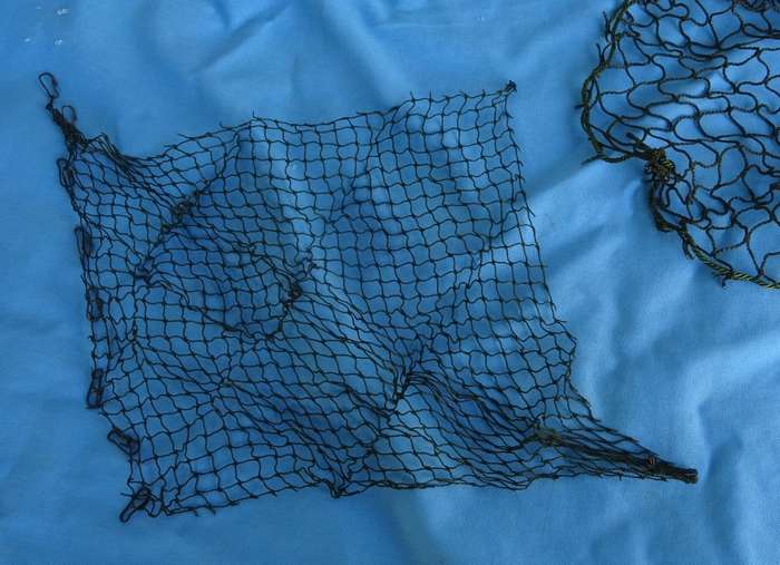 Original east German Army NVA Helmet camo Net (D4/21)