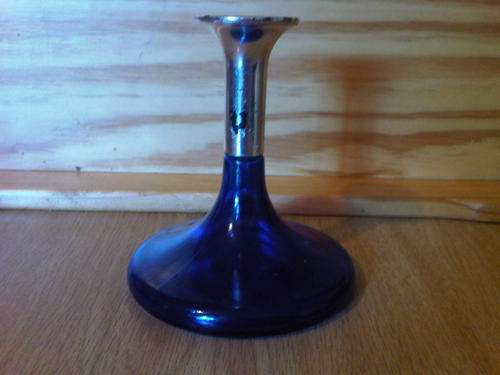 Old Blue Perfume Bottle