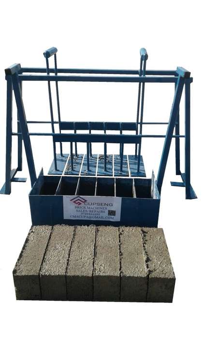 Stock brick machine