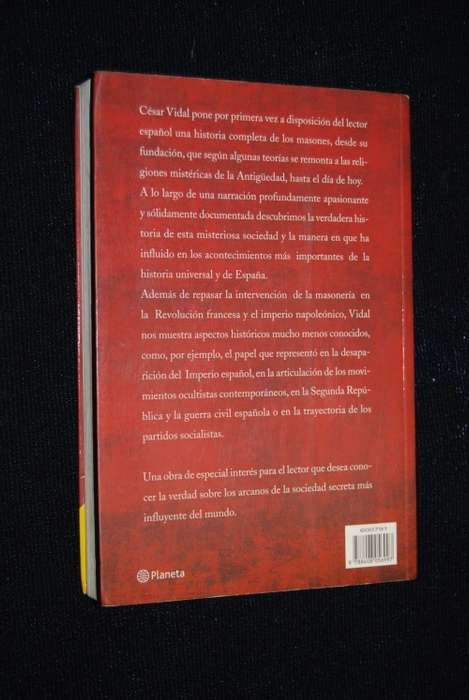 LOS MASONES BY CESAR VIDAL SPANISH LANGUAGE - FREEMASONRY