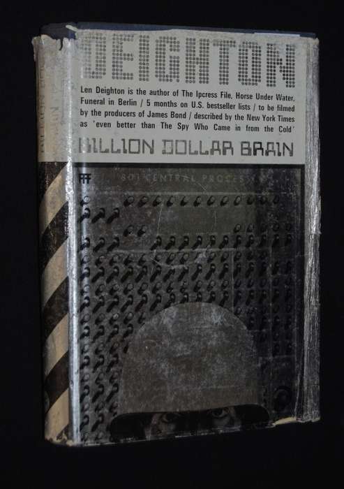 BILLION DOLLAR BRAIN BY LEN DEIGHTON 1966 1ST EDITION