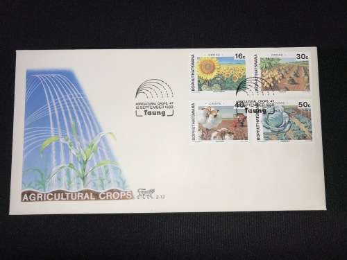 BOPHUTHATSWANA AGRICULTURAL CROPS TAUNG 1988 #2.12