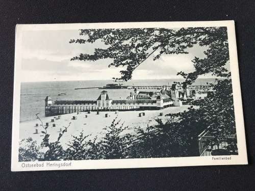OSTSEEBAD HERINGSDORF. VINTAGE POSTCARD UNUSED