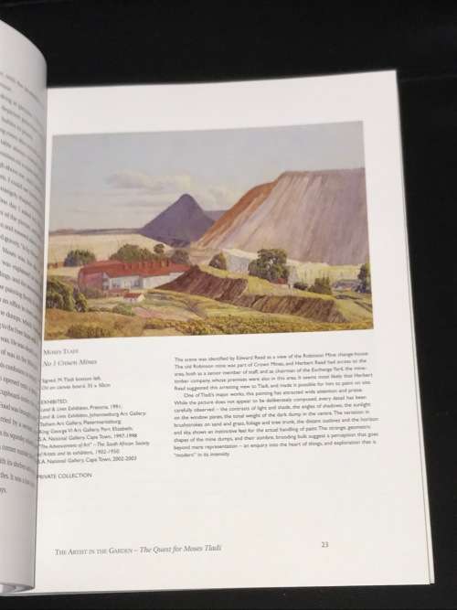 THE ARTIST IN THE GARDEN - THE QUEST FOR MOSES TLADI - ANGELA READ LLOYD