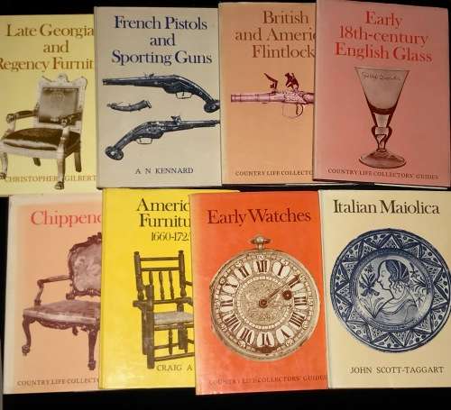 COUNTRY LIFE ANTIQUE GUIDES X 8