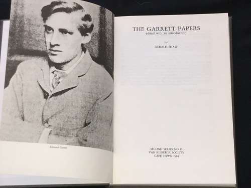 VRS/VRV #15  SECOND SERIES THE GARRETT PAPERS 1984